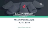 Aneka Macam Sandal Hotel Solo