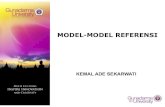 MODEL-MODEL REFERENSI - ade.staff. Model-Model...  Transport Layer â€¢Menerapkan ... pengiriman bit-bit