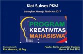 Kiat Sukses PKM - Inspiring the .Presentasi dan poster PKM-KC (rony, ... Berkaitan langsung dengan