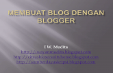 Membuat Blogger Blog