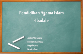 Pendidikan Agama Islam-Ibadah