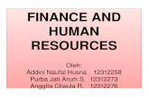 Finance and HR