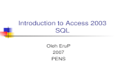 Intro SQL Access