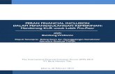 PERAN FINANCIAL INCLUSION DALAM PENANGGULANGAN Financial Inclusion...  peran financial inclusion