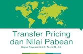 Transfer Pricing dan Nilai Pabean - ARIYANTO-Transfer Pricing dan Nilai...  Pedoman Penetapan Harga