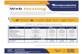 WebHosting 2019-10-04¢  Web Hosting Web hosting adalah sebuah layanan penyewaan tempat Tersedia banyak