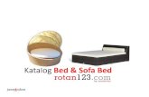 Katalog Bed & Sofa Bed - Bed dan Sofa Bed ROTAN123 - 2015.pdfآ  Katalog Bed & Sofa Bed. Nama Produk