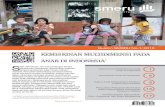 No.1/2018 KEMISKINAN MULTIDIMENSI PADA ANAK DI Kemiskinan Multidimensi pada Anak di Indonesia Kemiskinan