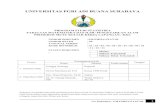 UNIVERSITAS PGRI ADI BUANA KKL, dengan Surat Keterangan/Ijin melaksanakan KKL dari institusi tempat