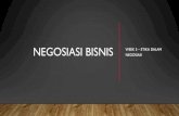 NEGOSIASI BISNIS WEEK 5 NEGOSIASI ETIKA DALAM 2019-02-22آ  NEGOSIASI BISNIS WEEK 5 â€“ETIKA DALAM NEGOSIASI.