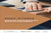 PELATIHAN ISO 37001 - Center for Risk Management ... ISO 37001 Anti-Bribery Management System ISO 37001