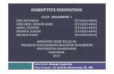 Inovasi disruptif (Disruptive innovation )