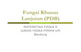 Fungsi Khusus PDB [Compatibility Mode]