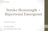 Stroke Hemoragik + Hipertensi Emergensi