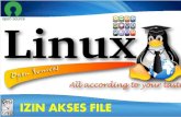 Permission File pada sistem operasi linux