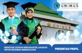 MENCETAK LULUSAN BERKARAKTER, AMANAH ... PRESENTASI PROFIL UNIMUS SEJARAH SINGKAT Universitas Muhammadiyah