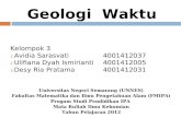 Geologi Waktu