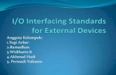 Io interfacing standards for external devices