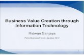 Business Value Creation through Information Technology