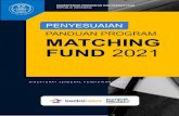 PENYESUAIAN PANDUAN PROGRAM MATCHING FUND 2021 2021. 3. 3.آ  Panduan Program Matching Fund Tahun 2021