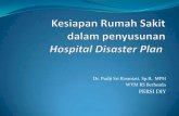 Kesiapan Rumah Sakit dalam penyusunan Hospital Disaster Plan HOPE adalah konsep kesiapsiagaan bencana