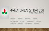 Analisis Manajemen Strategi PT Bisi International