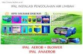 Ipal Instalasi Pengolahan Air Limbah, Ipal Aerob, Ipal Anaerob, Ipal Industri, Ipal Restoran