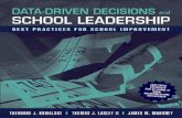 BEST BOOK Data Driven Decisions and School Leadership Best Practices for School