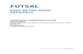 Peraturan Permainan Futsal 2014/2015