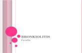 Bronkiolitis ppt