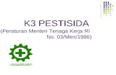 K3 PESTISIDA
