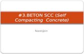 #3.BETON SCC ( Self Compacting  Concrete)