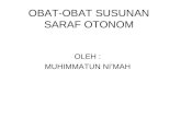 OBAT-OBAT SUSUNAN SARAF OTONOM
