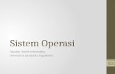 Sistem Operasi - Dasar Sistem Operasi