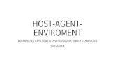 Host Agent Enviroment