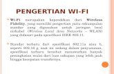 Pengertian  Wi-Fi