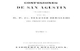 Confesiones de San Agustin-Tomo I