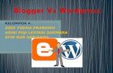 Blogger  V s Wordpress