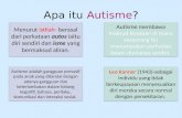 Bahasa kanak kanak autisme edit