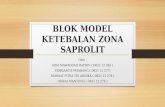 Blok Model Ketebalan Zona Saprolit