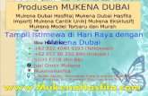 Mukena Dubai Hasfita Import, 0822.4040.9293