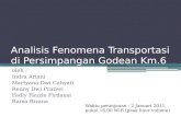 Analisis Fenomena Transportasi di Persimpangan  Godean Km.6