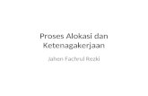 Proses Alokasi dan Profil Ketenagaan di Indonesia