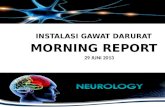 Morning Report Neurology