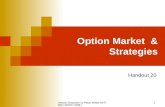 Option Market  & Strategies